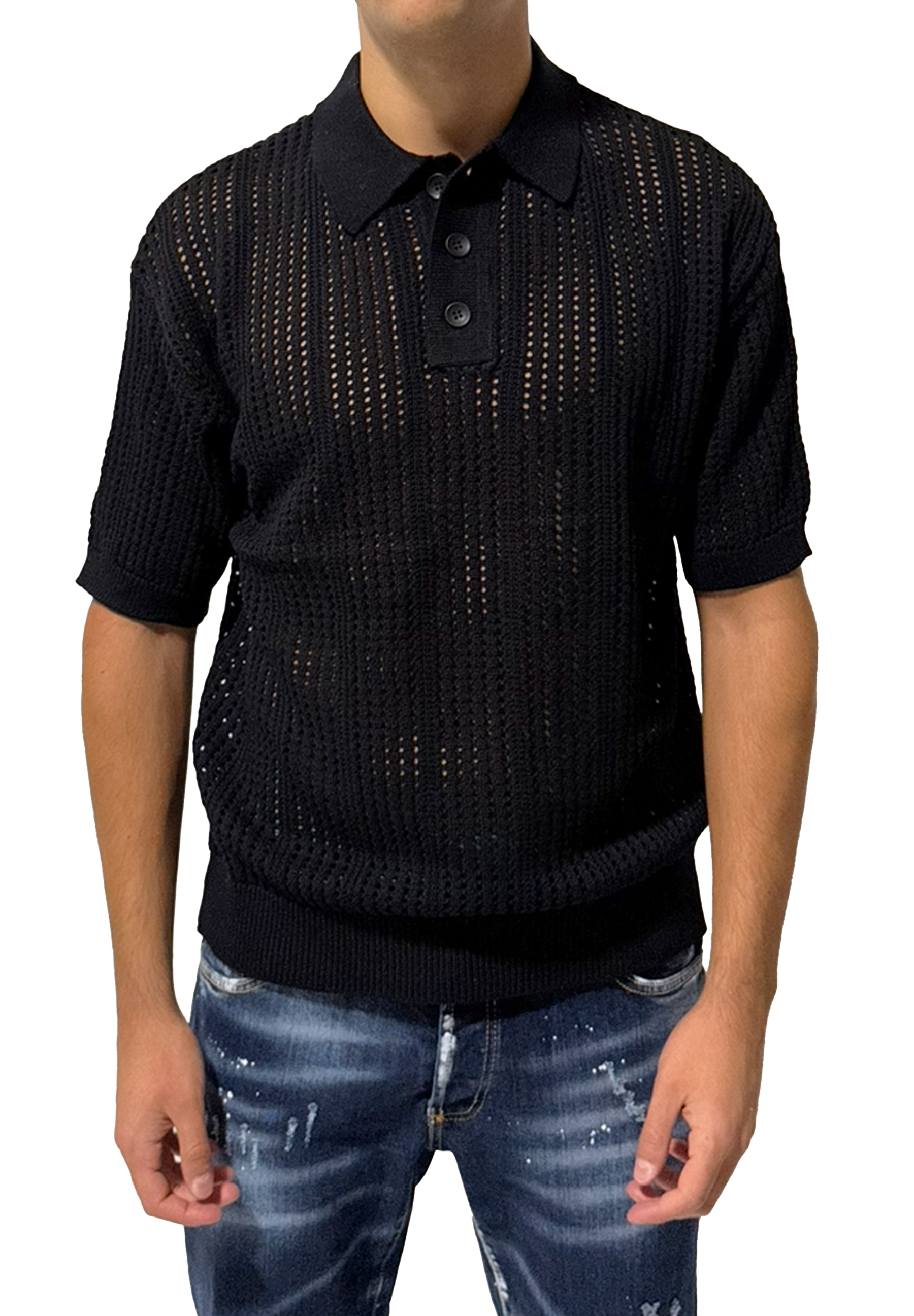 Polo "Crochet"