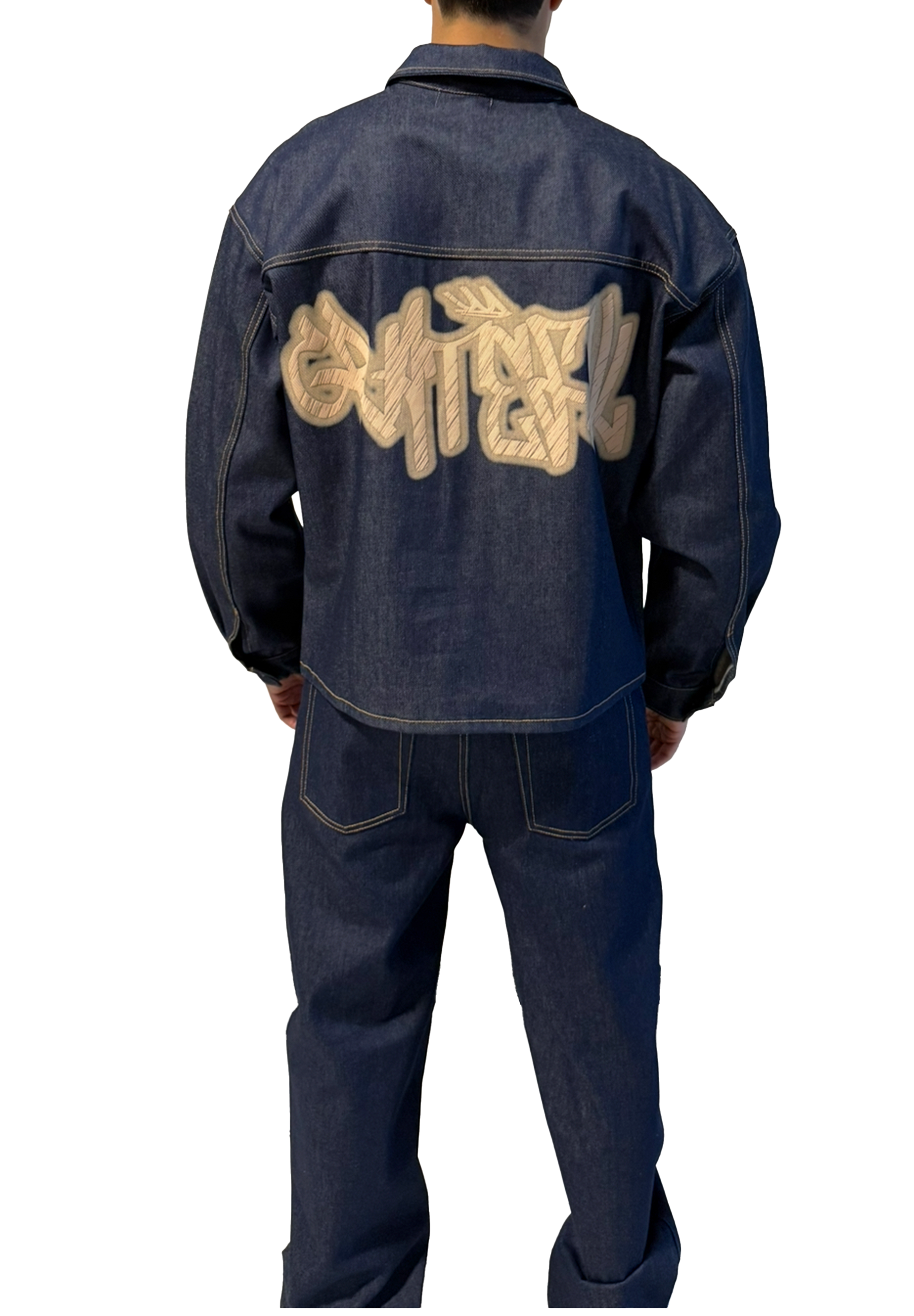 Coordinato in Jeans "Grateful"