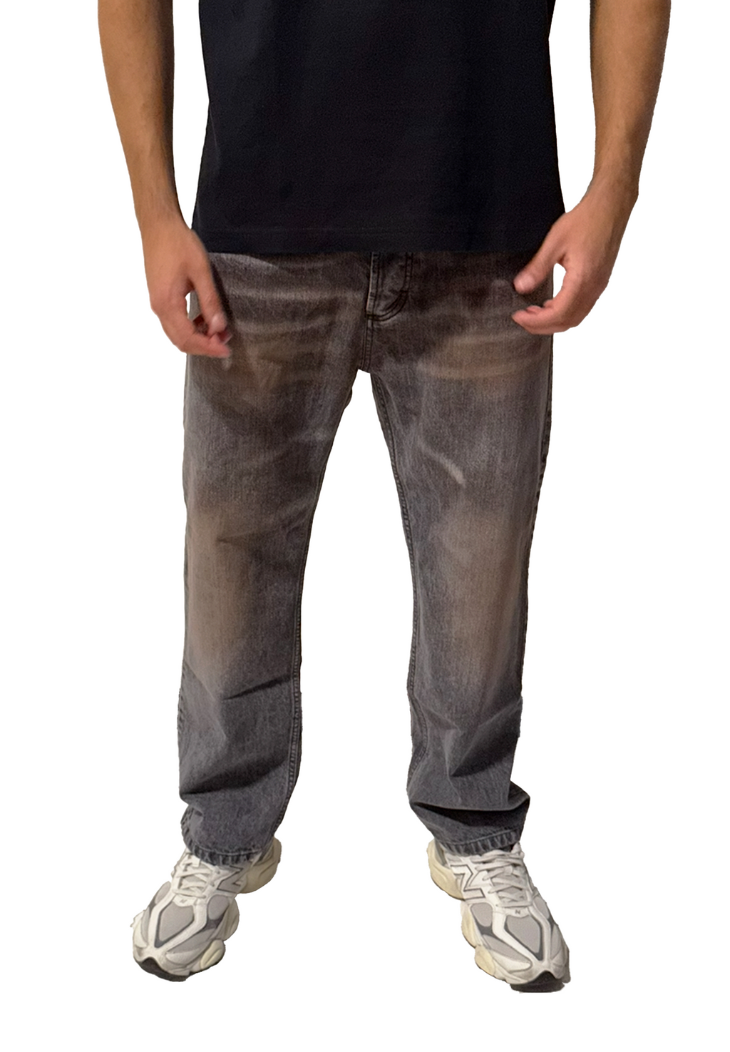 Jeans Marmorized "Grey"
